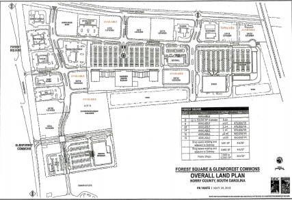 Forest Square Village Lot 7 D and E - Land Layout & Land Plan